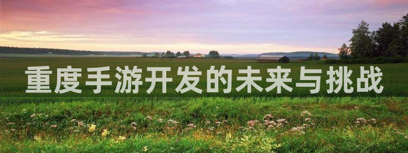 火狐电竞官网预测：重度手游开发的未来与挑战