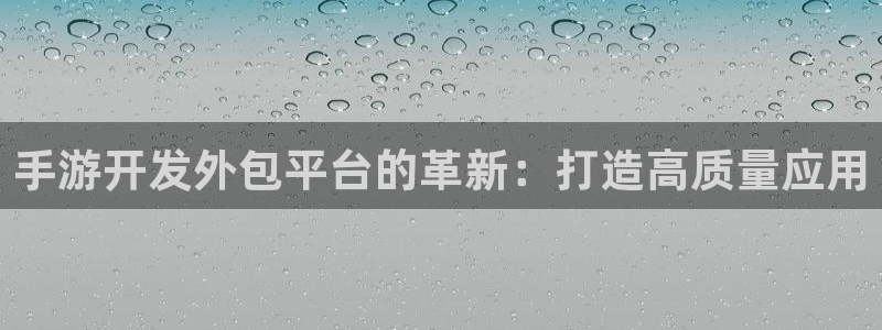 28大神结果查询：手游开发外包平台的革新：打造高质量应用